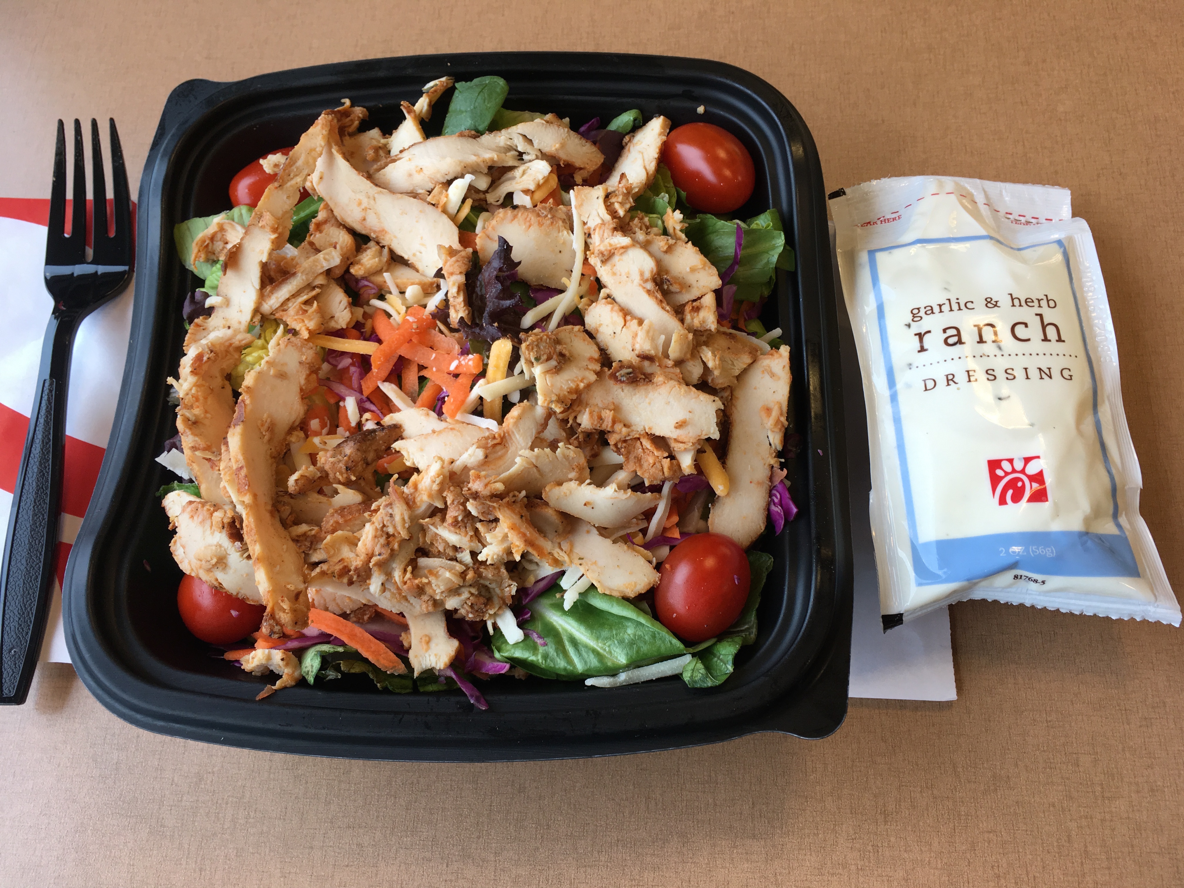 Low Carb Chick-Fil-A Spicy Southwest Salad
