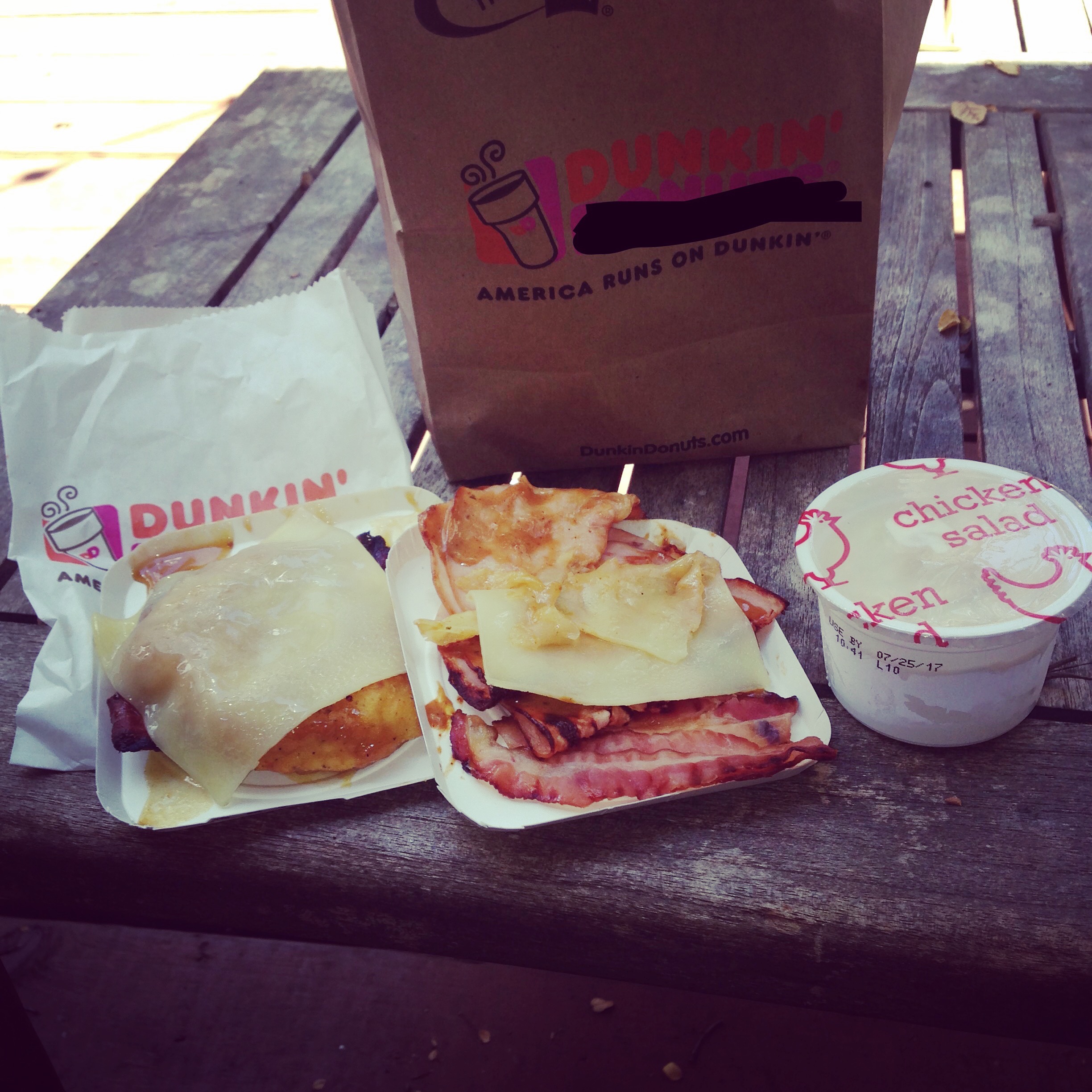 Low carb Dunkin Donuts