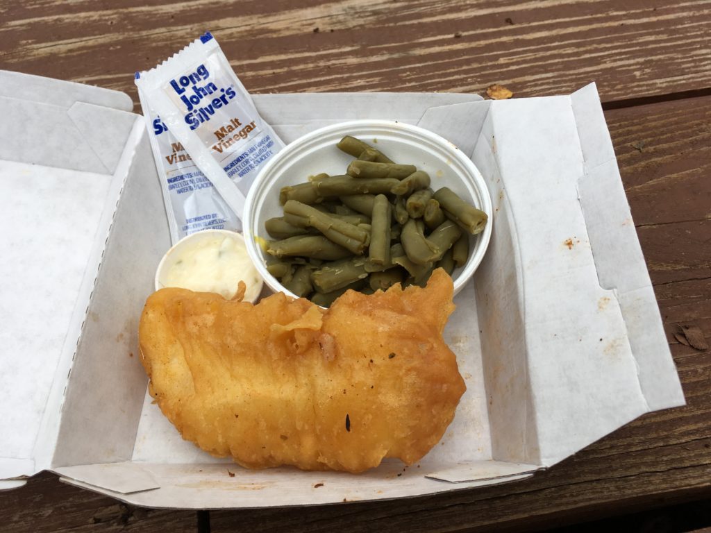 Low Carb Long John Silver's Battered Cod