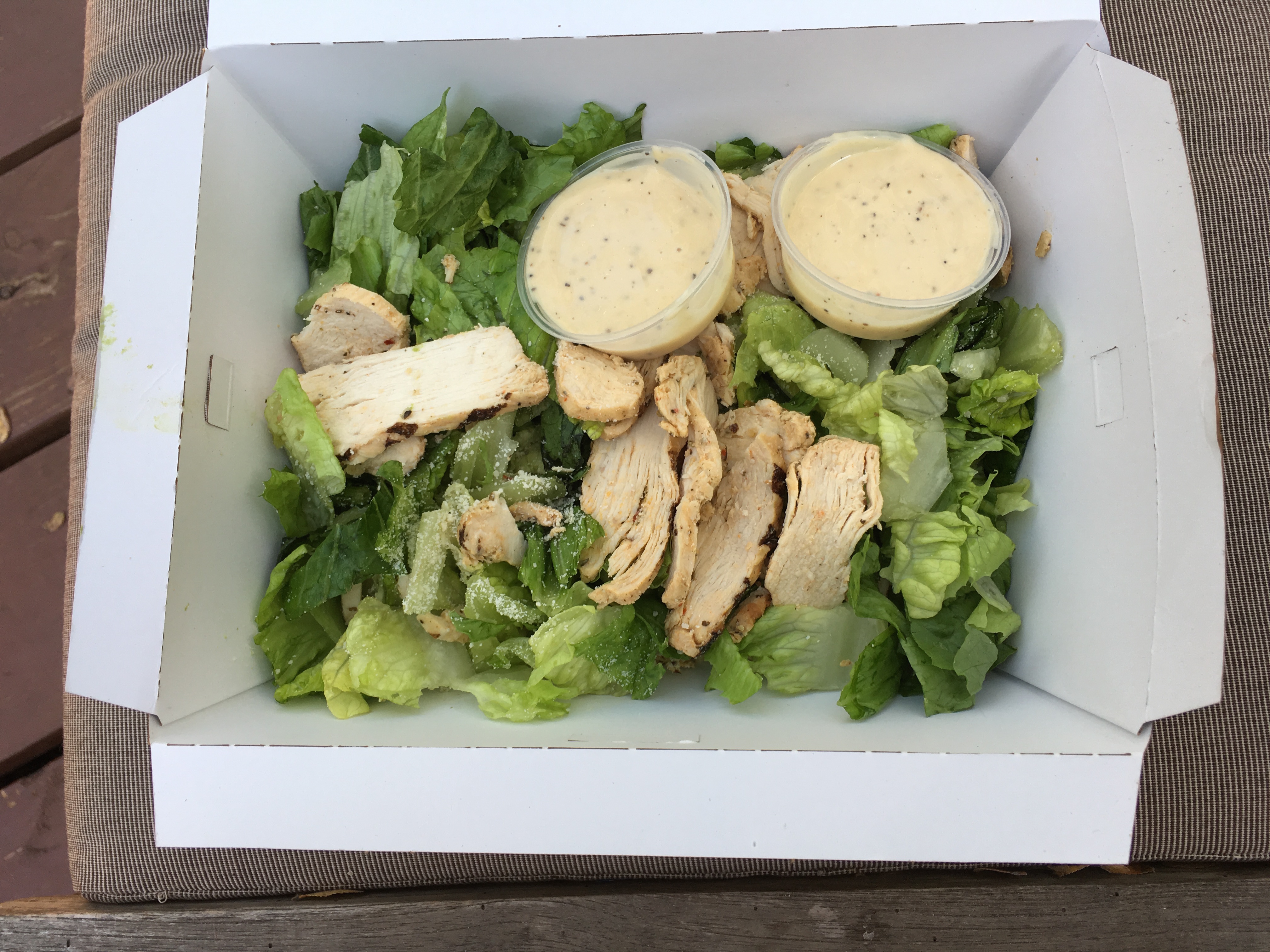 Low Carb Panera Caesar Chicken Salad