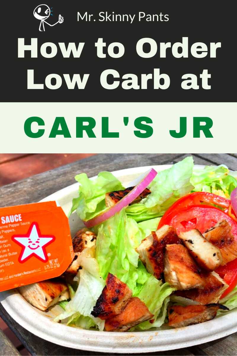 How to Order Low Carb at Carl's Jr