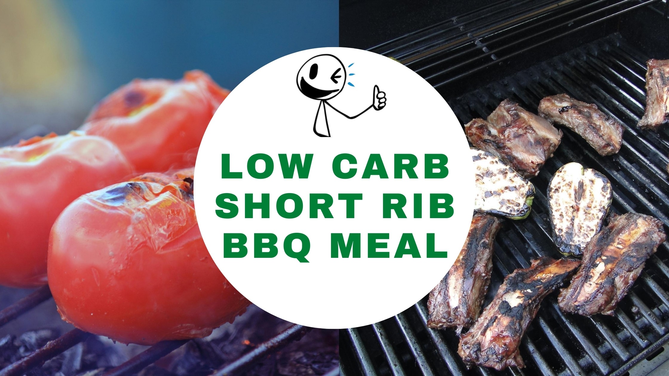 Low Carb Short Rib BBQ Meal