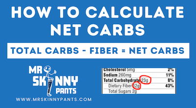 how to calculate net carbs for keto