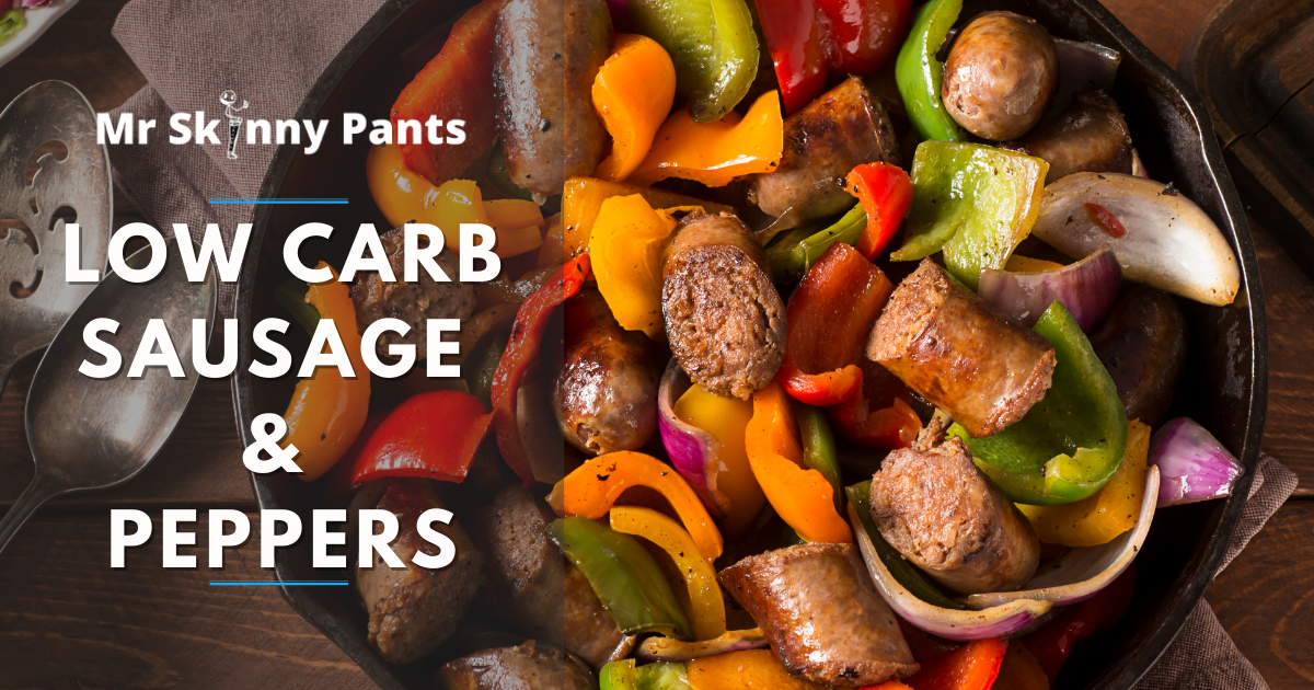Low Carb Sausage and Peppers